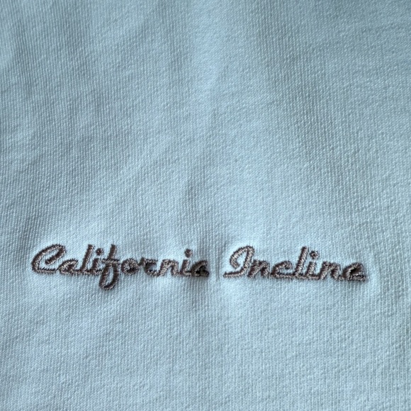 California Incline French Terry Cream Logo Sweatshirt - XL New - Picture 7 of 9